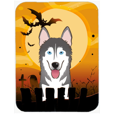 Eila Alaskan Malamute Glass Cutting Board
