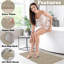 Bath Mat Set 2 Piece Machine Washable For Bathroom, Jacquard Greek Non Slip Quick Dry Shower Rugs & Bathtub Mats-1666662268