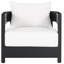 Chaise de patio en aluminium Cedeno