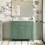 Meuble-lavabo moderne 36 po, lavabo en céramique, 2 portes, 4 tiroirs, planches, meuble-lavabo 36 po facile à installer, lavabo, armoires à fermeture en douceur, poignées exquises