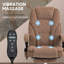 Fauteuil de massage, fauteuil de jeu inclinable, brun-1397657767