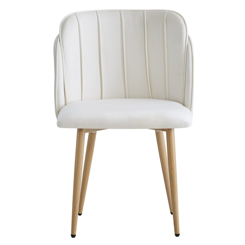 Ensemble de 2 chaises Seema, Beige