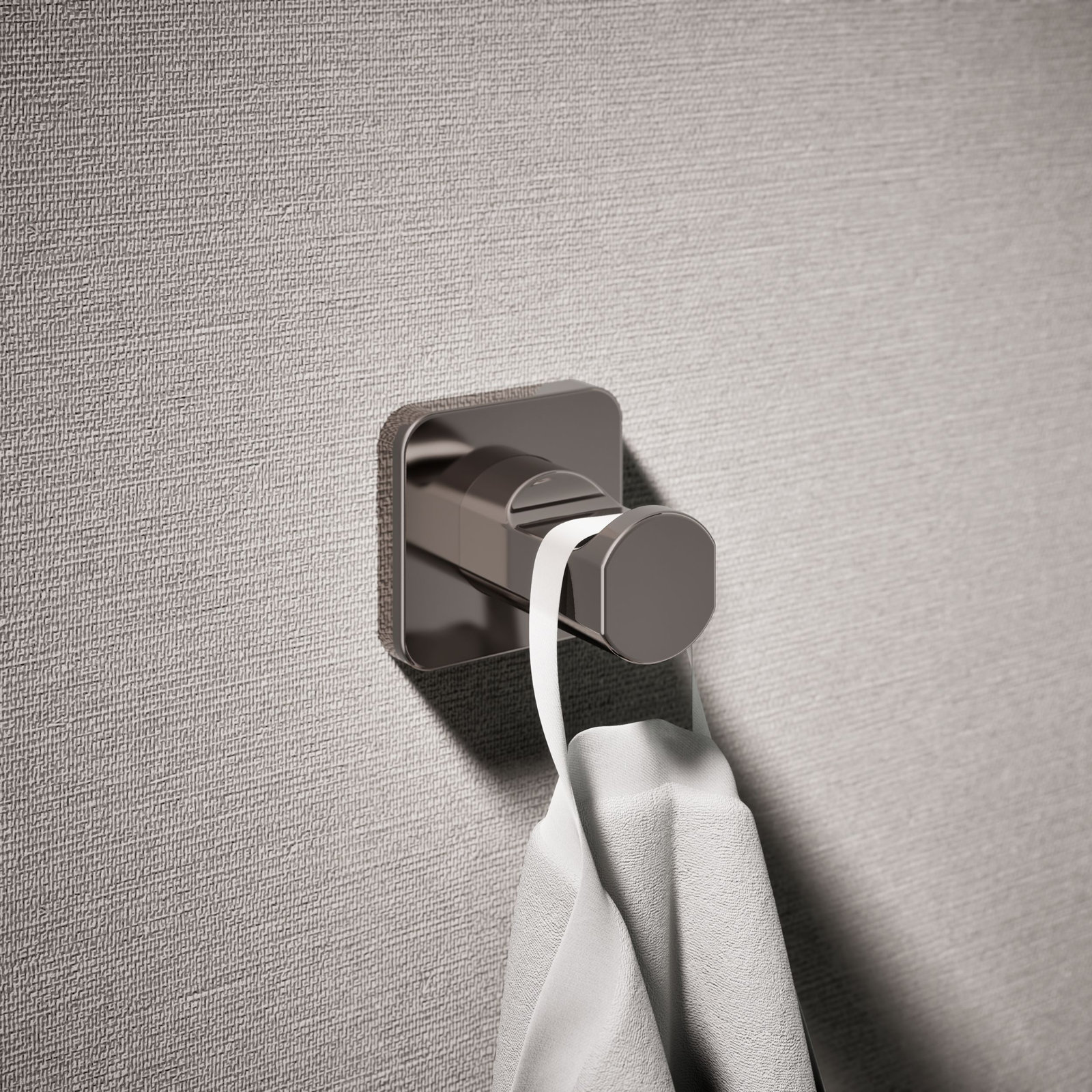 Parallel Robe Hook, Gray