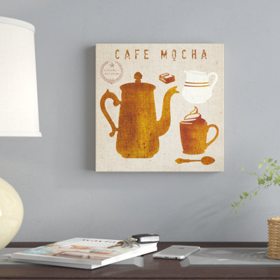 Mocha On Linen by Studio Mousseau - No Frame Print on Canvas