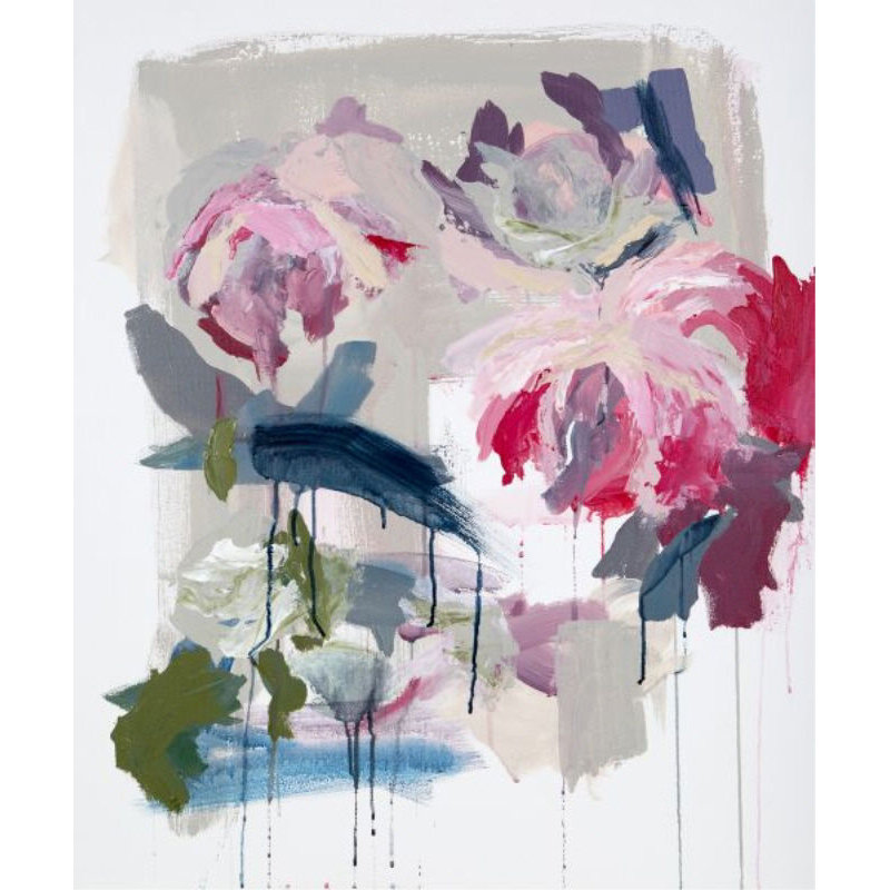 April Painting by Mia Malcolm Studio, Image Brush Gel, 30" H x 24" W