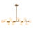 Jewellia 16 - Light Dimmable Bubble Glass Sputnik Modern Linear Chandelier-305184220