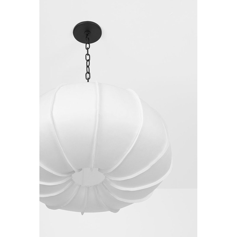 Bayu 1 Light Pendant, 17" H x 26" W x 26" D