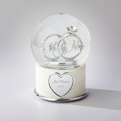 Glass and Polyresin Decorative Object
