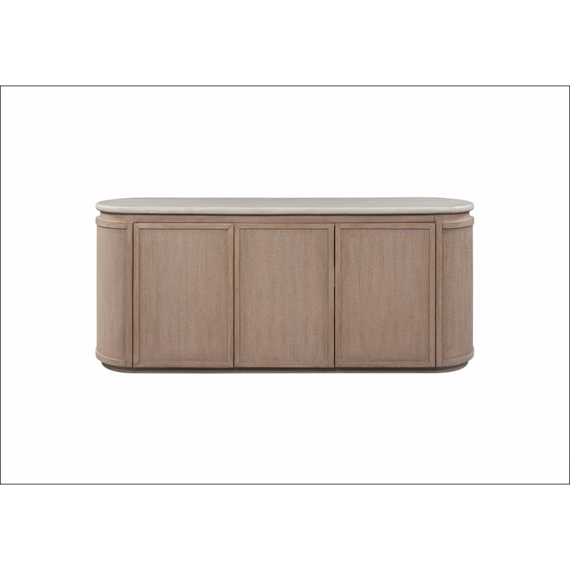 Stone Top and Rope Front Server