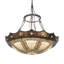 Luminaire suspendu bol 6 lumières Salcombe