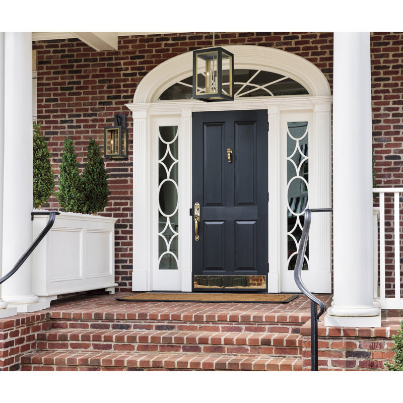 Aluminum Wall Light, Black/Gold