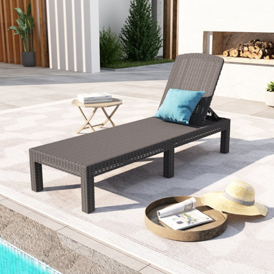 Chaise longue inclinable 74 po Machiel