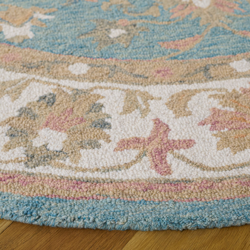 Heritage 125 Hand Tufted 80% Wool; 20% Cotton Oriental Rug, Round 6'