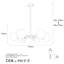Madiun 6 - Light Sputnik Chandelier