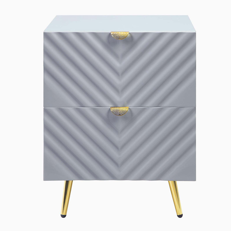 Table de chevet Gaines Grey