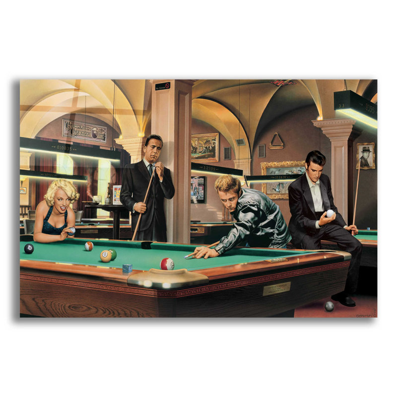 Art mural en verre rouge «Game Of Fate» par Chris Consani, H 16 po x l 24 po x P 0,2 po