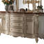 Commode picarde à finition perle et cerisier