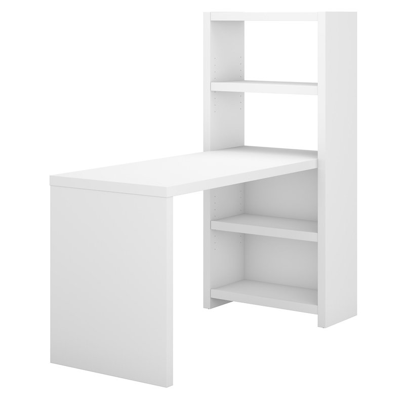 Makayla 56W Craft Table, Pure White