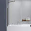 Porte de baignoire sans cadre l 33 po x H 58 po - Porte de douche en verre trempé-97893730