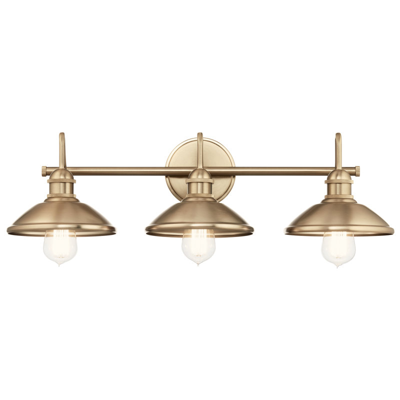 Ochsner 3 - Light Dimmable Vanity Light, Champagne Bronze