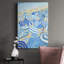 Plage bleu ciel sur toile-88256810