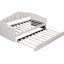 Lit de jour simple en velours avec couchette et charge, canapé-lit beige élégant pour une option de taille élégante-1434713850