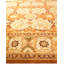 Tapis orange en laine noué à la main de conception unique nouvel âge 10 pi 3 po x 13 pi 10 po Keenan