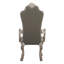 Ensemble de 2 chaises grises et rétro blanc cassé