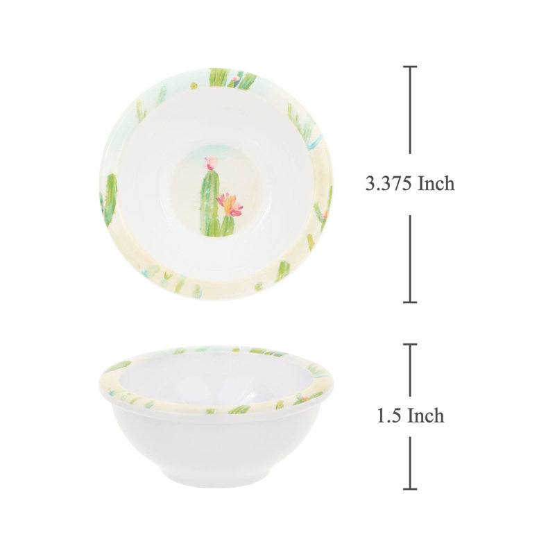 3 3/8" Mini Bowl S6, Cactus Garden