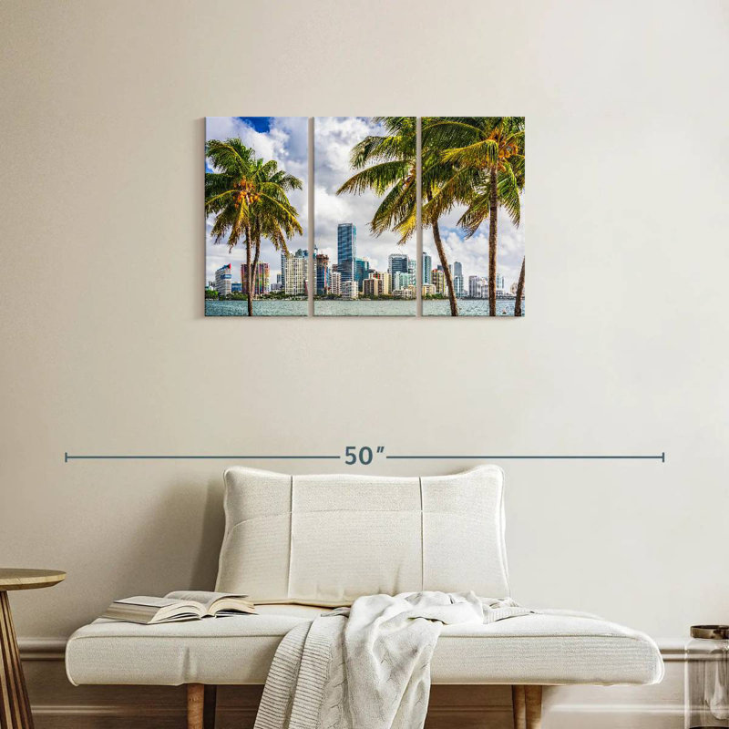 Kavia Tropical Downtown Miami, H 20 po x l 33 po