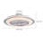 Vikaash 23" Ceiling Fan with LED Lights-1744707337