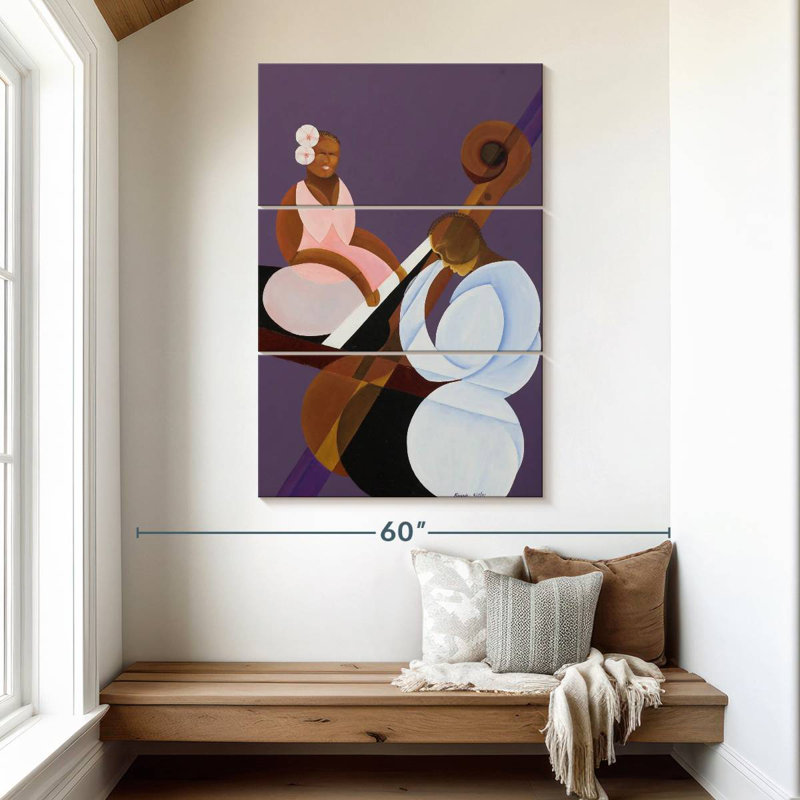 Abarca Lavender Jazz, 50" H x 32" W