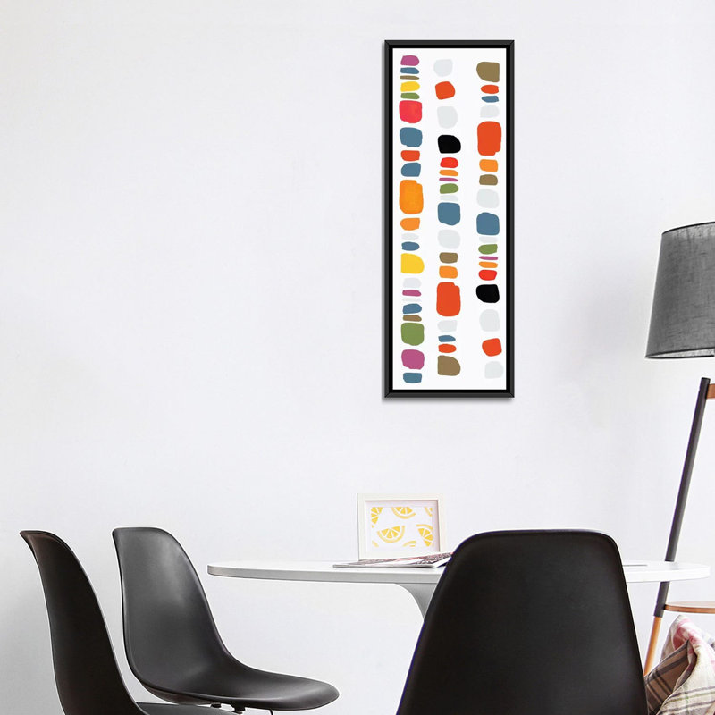 « pebble i », impression sur toile, H 48 po x l 16 po x P 1,5 po, Toile tendue