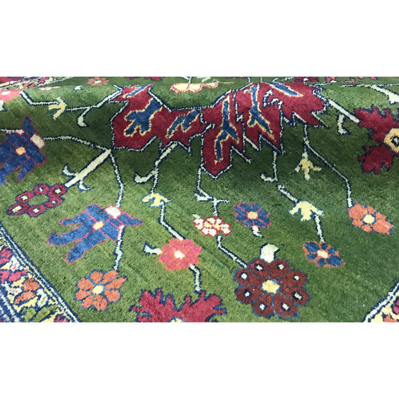 Hand-Knotted High-Quality Purple Area Rug