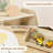 3-Tier Toy Storage & Organizer Bookshelf with Cubbies & 2 Removable Drawers - Kids Room Multi-Functional Storage Solution-1052874874