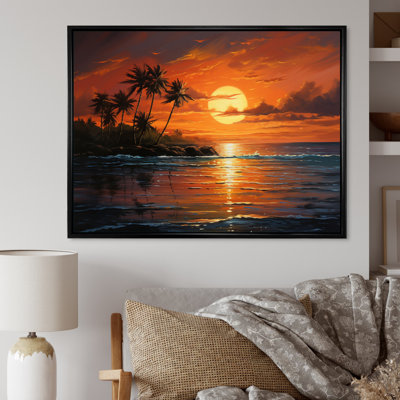 Caraibe Island Sunset I - impression