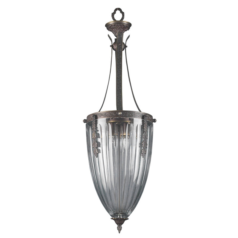 Luminaire suspendu simple urn 4 lumières Ezzell