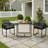 3-Piece All-Weather Outdoor Dining Set, Foldable Backrest Chairs With Removable Washable Soft Seat Cushions & Stable Matching Table, Suitable For Patio, Backyard, Deck, Porch, Poolside, Garden