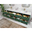 Ensemble de meuble-lavabo double 84 po Huntwood-1729962893