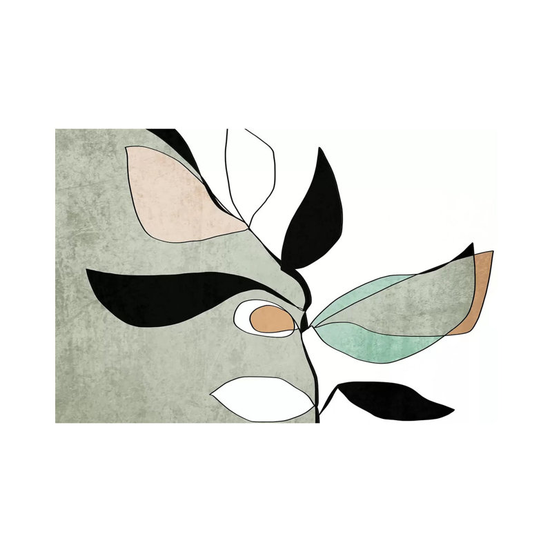 Abstract Bloom II-V by Irena Orlov - Wrapped Canvas Painting, 66.04 cm H x 45.72 cm W x 3.175 cm D