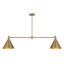 Moderne 2-Light Chandelier