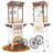 Vintage 12 Oz. Professional Popcorn Machine With Concession Cart, 54 Inches Tall, Makes 50 Cups Of Popcorn, Including Measuring Cup, Scoop And Serving Cups-126744006