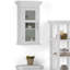 Avington - Armoire murale à porte simple - Blanc pur