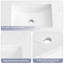 Ensemble de meuble-lavabo double 60 po avec dessus en pierre reconstituée 60 po