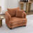 40" Upholstered Accent Chair Chenille Armchair With Deep Seat, Reading Chair For Adults, Modern Single Sofa For Living Room, Bedroom-1110444874