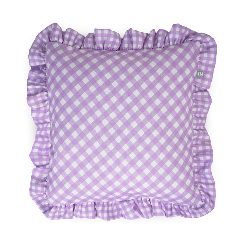 4-2 Square Euro Cushion, Purple