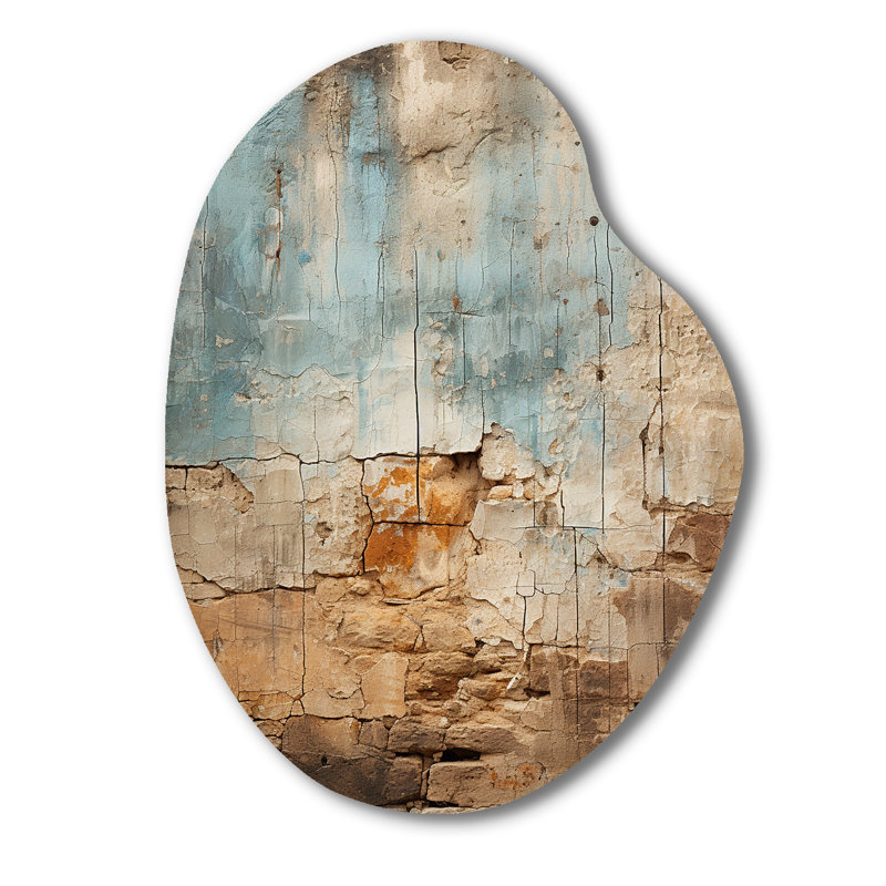 Kylisia - Judaïsme en forme de poire, art mural en métal asymétrique, H 30 po x l 22 po