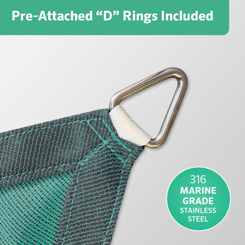 Dual 8' x 12' Rectangle Shade Sail, Maldives