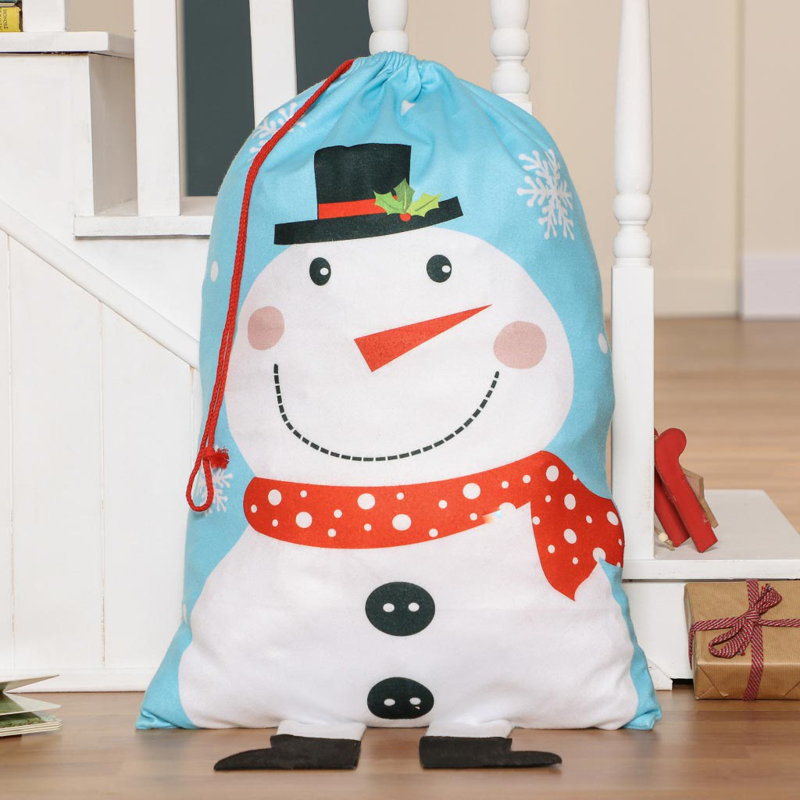 Snowman Christmas Sack