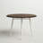 Savannah Ash Round Metal Base Dining Table